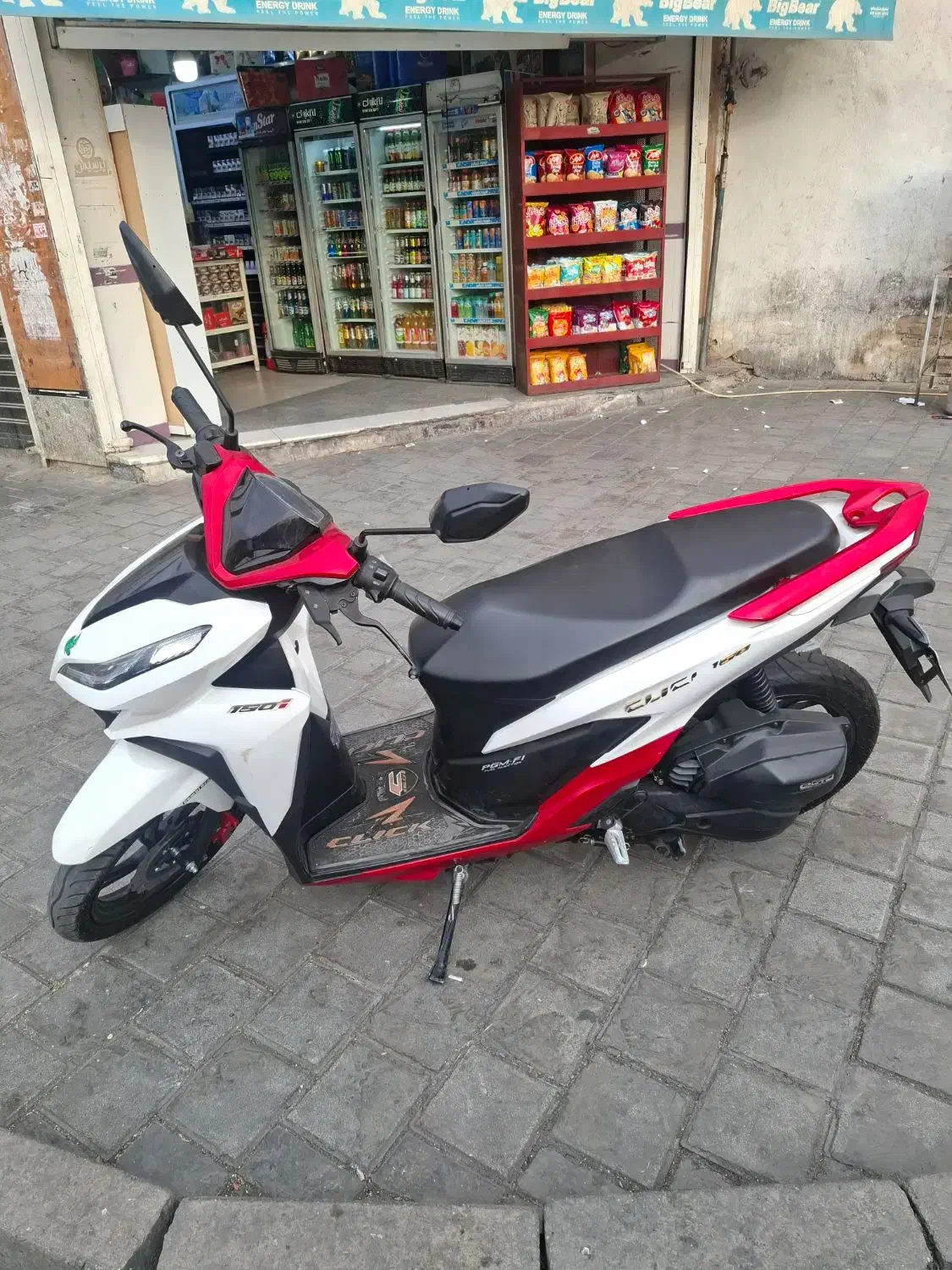 موتور طرح کلیک|موتورسیکلت|شهر ری, حمزه‌آباد|دیوار