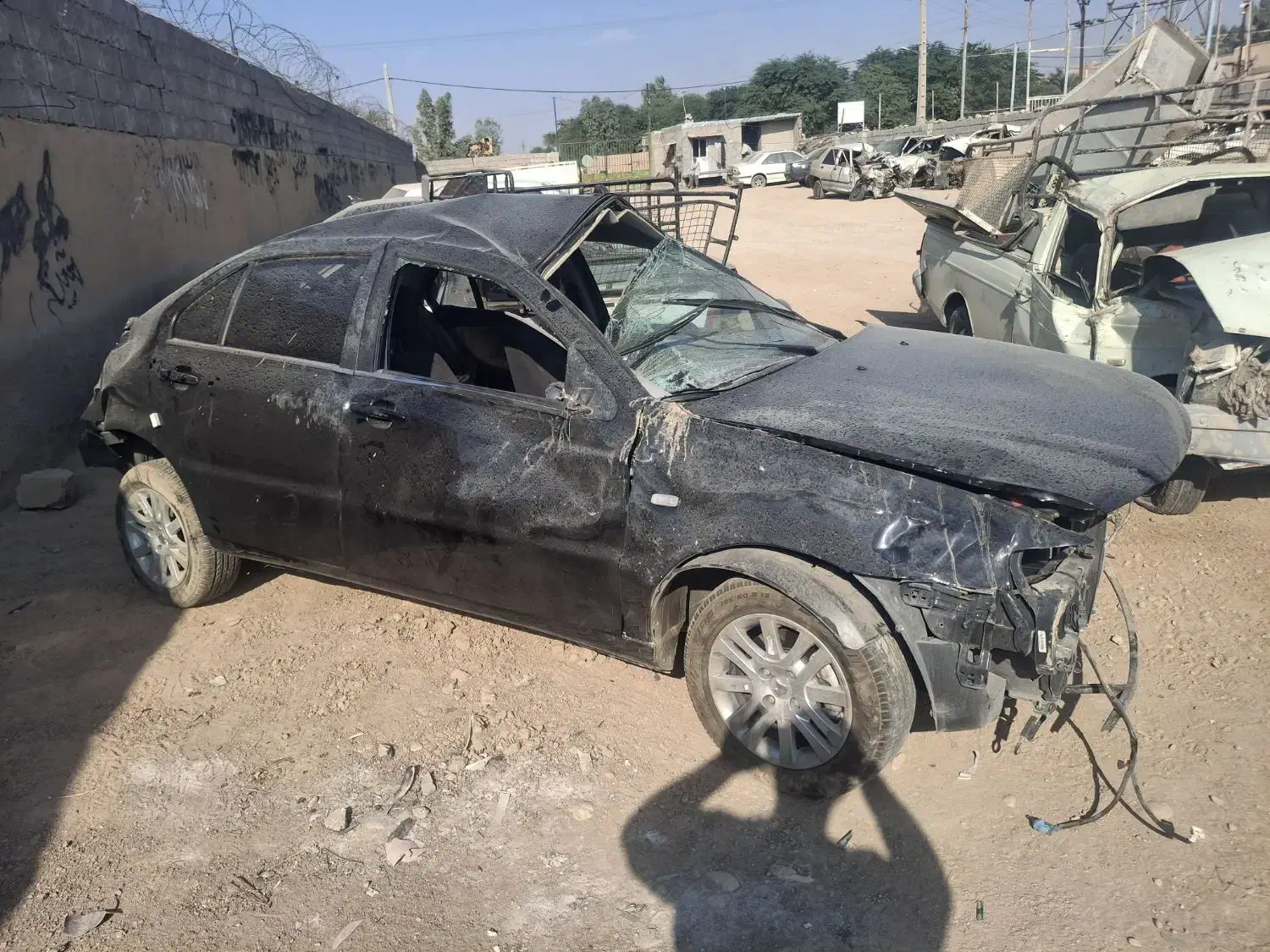 سمند سورن 1403 EF7 تصادفی|خودرو سواری و وانت|اهواز, گلستان|دیوار