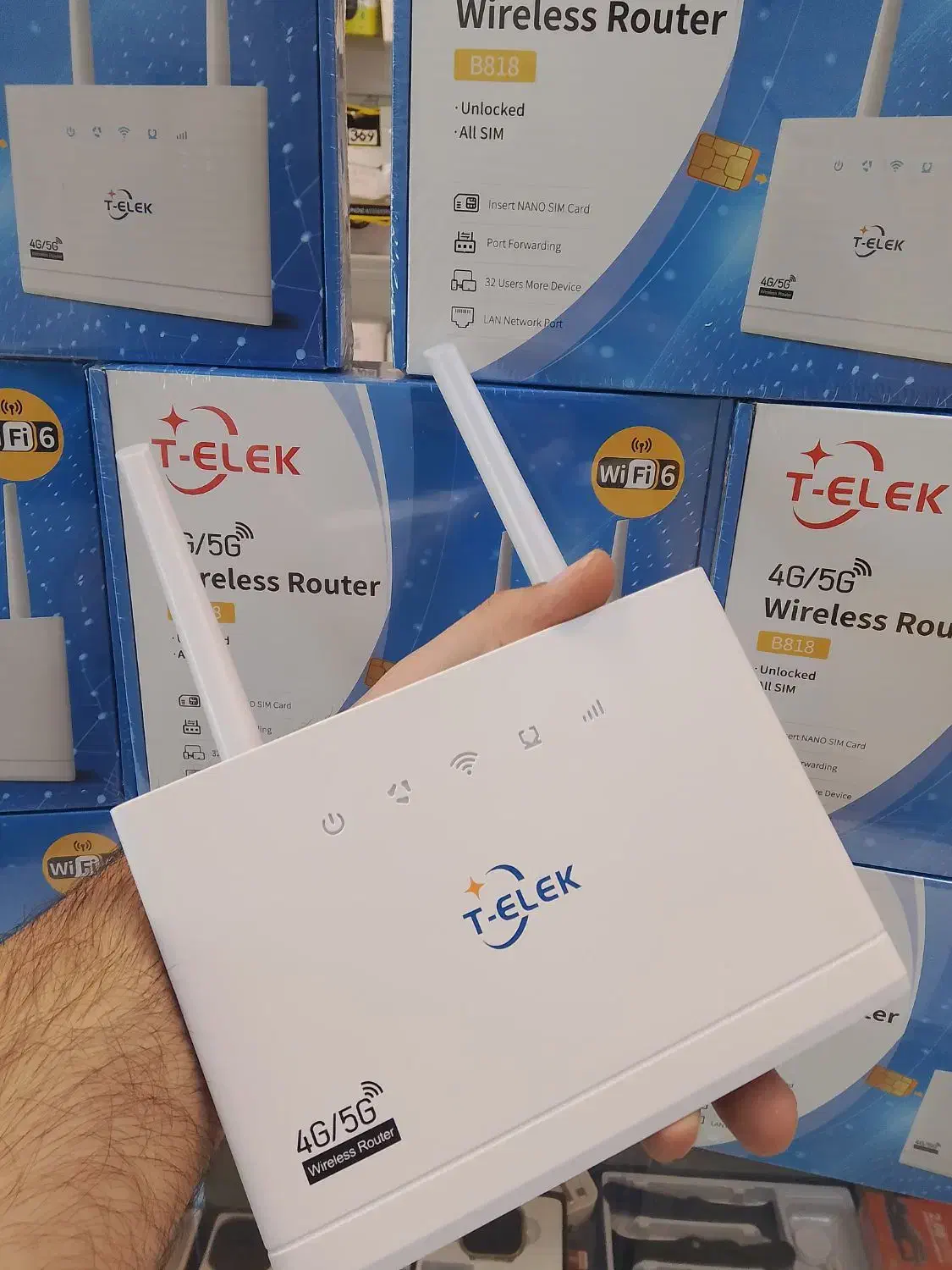 مودم سیم کارتی T-ELEK انلاک 3پورت|مودم و تجهیزات شبکه|زاهدان, |دیوار