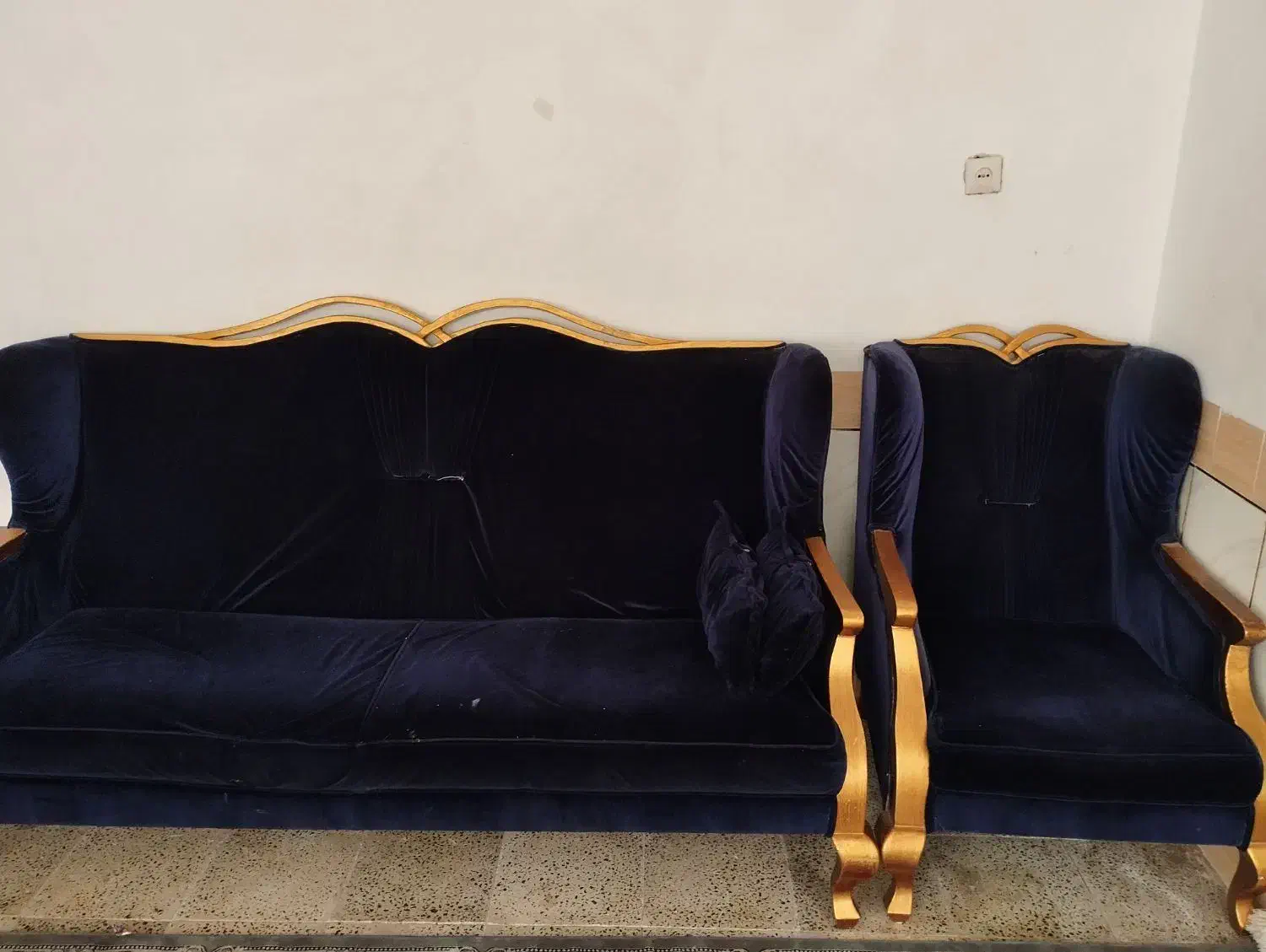 مبل|مبلمان خانگی و میز عسلی|نجف‌آباد, یزدانشهر|دیوار