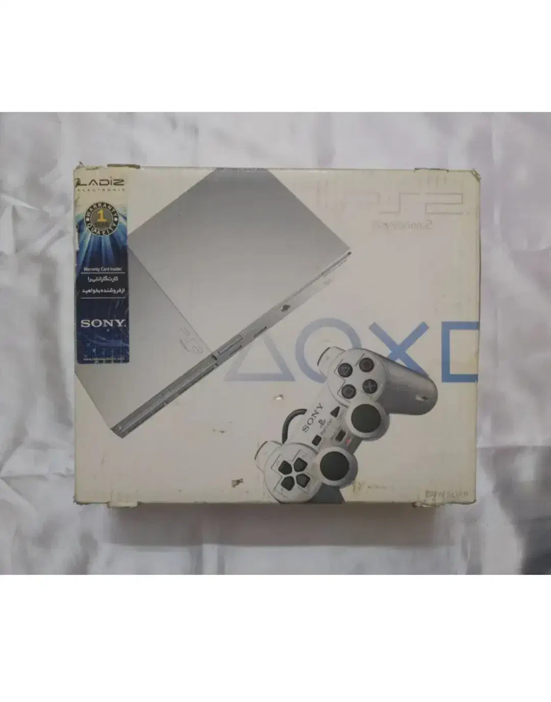 پلی استیشن 2 اسلیم نقره ای|کنسول، بازی ویدئویی و آنلاین|قم, نیروگاه|دیوار