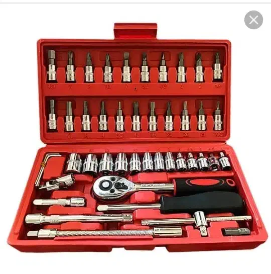 ست آچار بکس پیچ گوشتی و رام زیر رادیاتور پراید نو|قطعات یدکی و لوازم جانبی|بابل, |دیوار