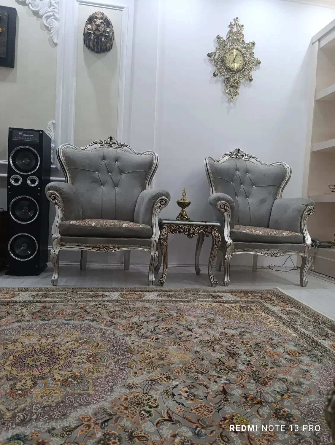 مبل سلطنتی|مبلمان خانگی و میز عسلی|شوط, |دیوار