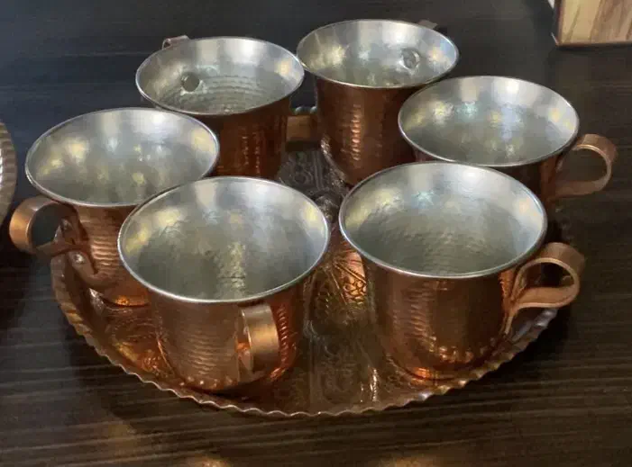 ظروف مسی|ظروف سرو و پذیرایی|همدان, |دیوار