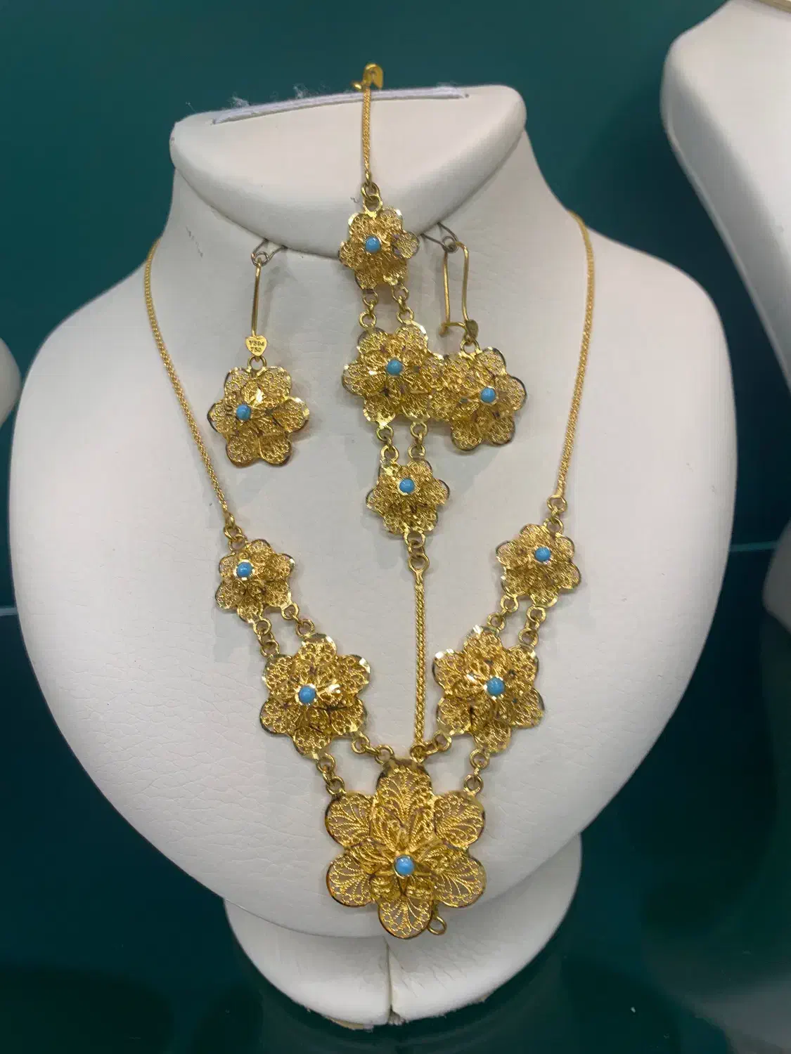 نیم ست و ست طلا با اجرت پایین|جواهرات|یزد, |دیوار