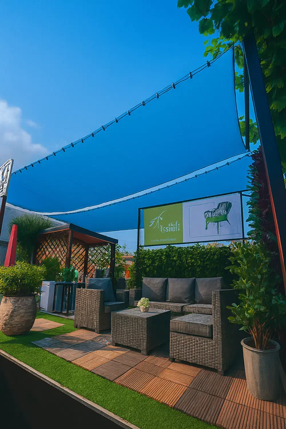 تولید و پخش انواع سایبان گلخانه (شید)و توری سایبان|عمده‌فروشی|هشتگرد, شهرک بعثت|دیوار