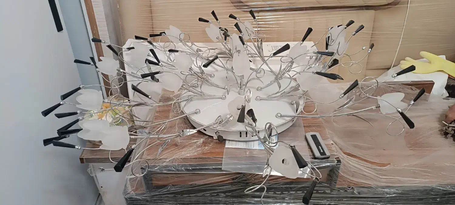 لوستر نو|لوستر و چراغ آویز|تبریز, |دیوار