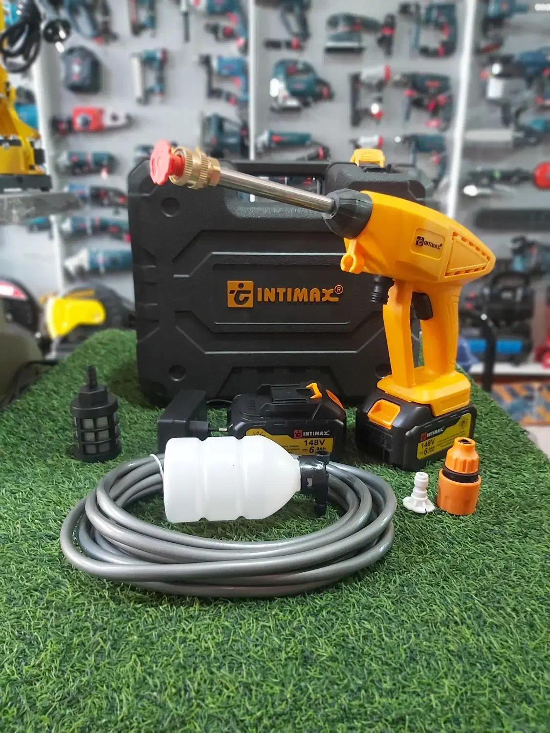 کارواش و سم پاش شارژی اینتی مکس با پک کامل|ماشینآلات صنعتی|قدس, شهرقدس|دیوار