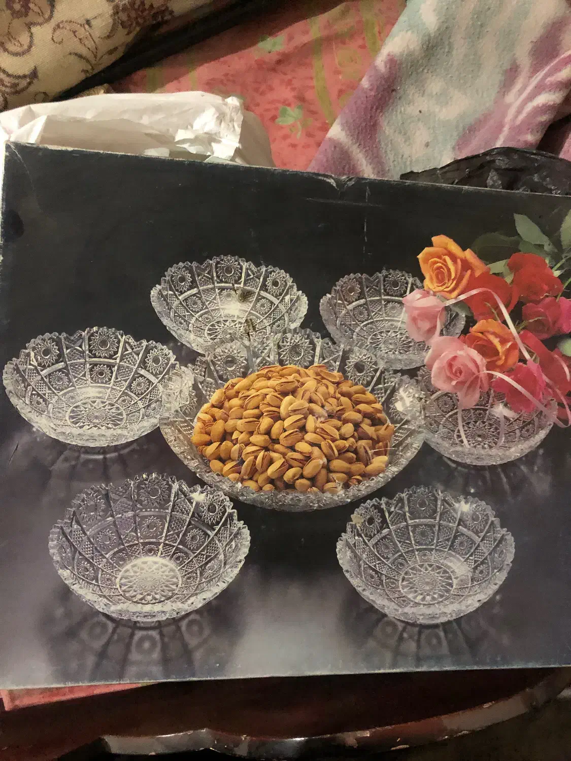 هفت پارچه ژاپنی اصل|ظروف سرو و پذیرایی|یزد, |دیوار