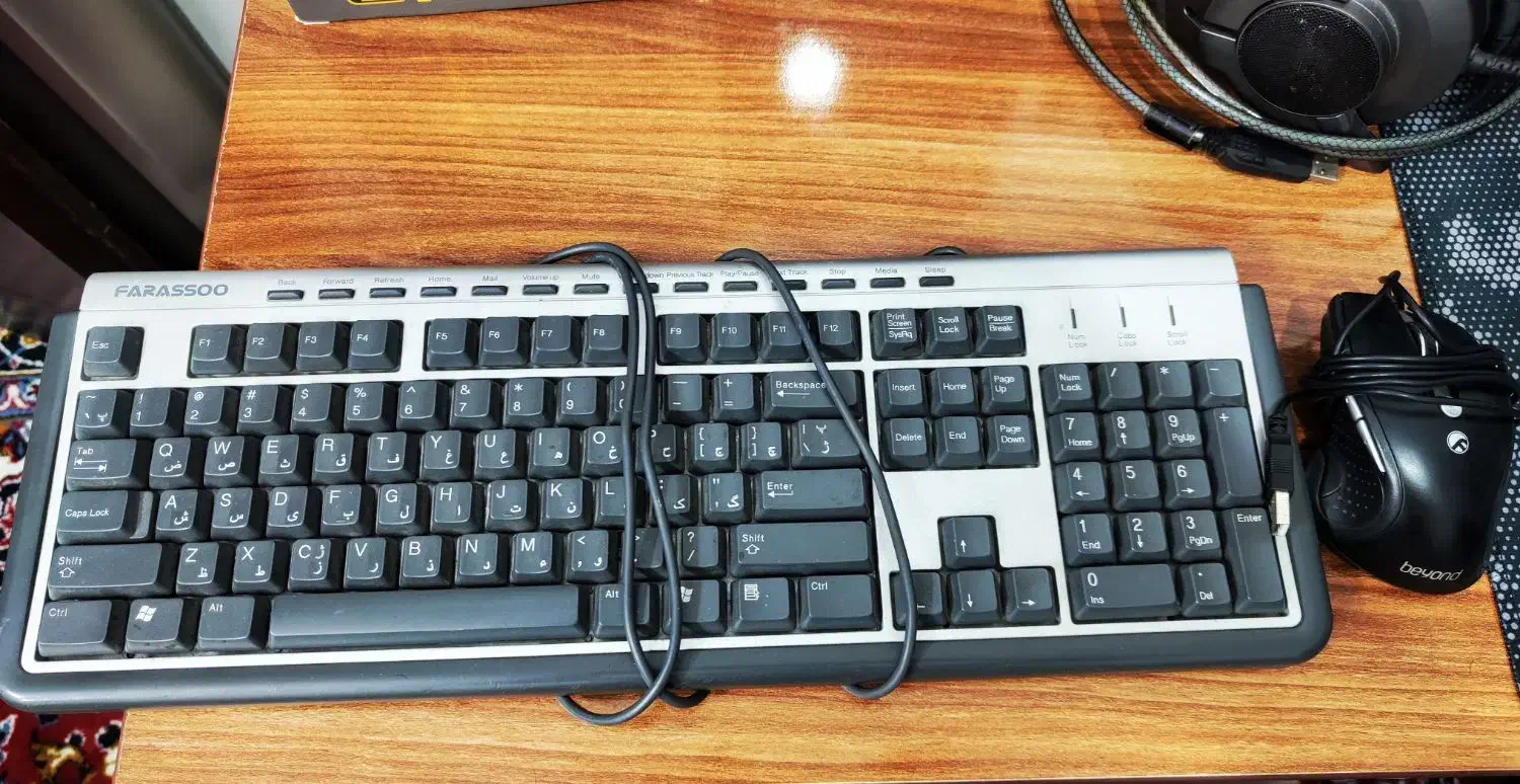 کیبورد و ماوس فراسو|قطعات و لوازم جانبی رایانه|رودسر, |دیوار