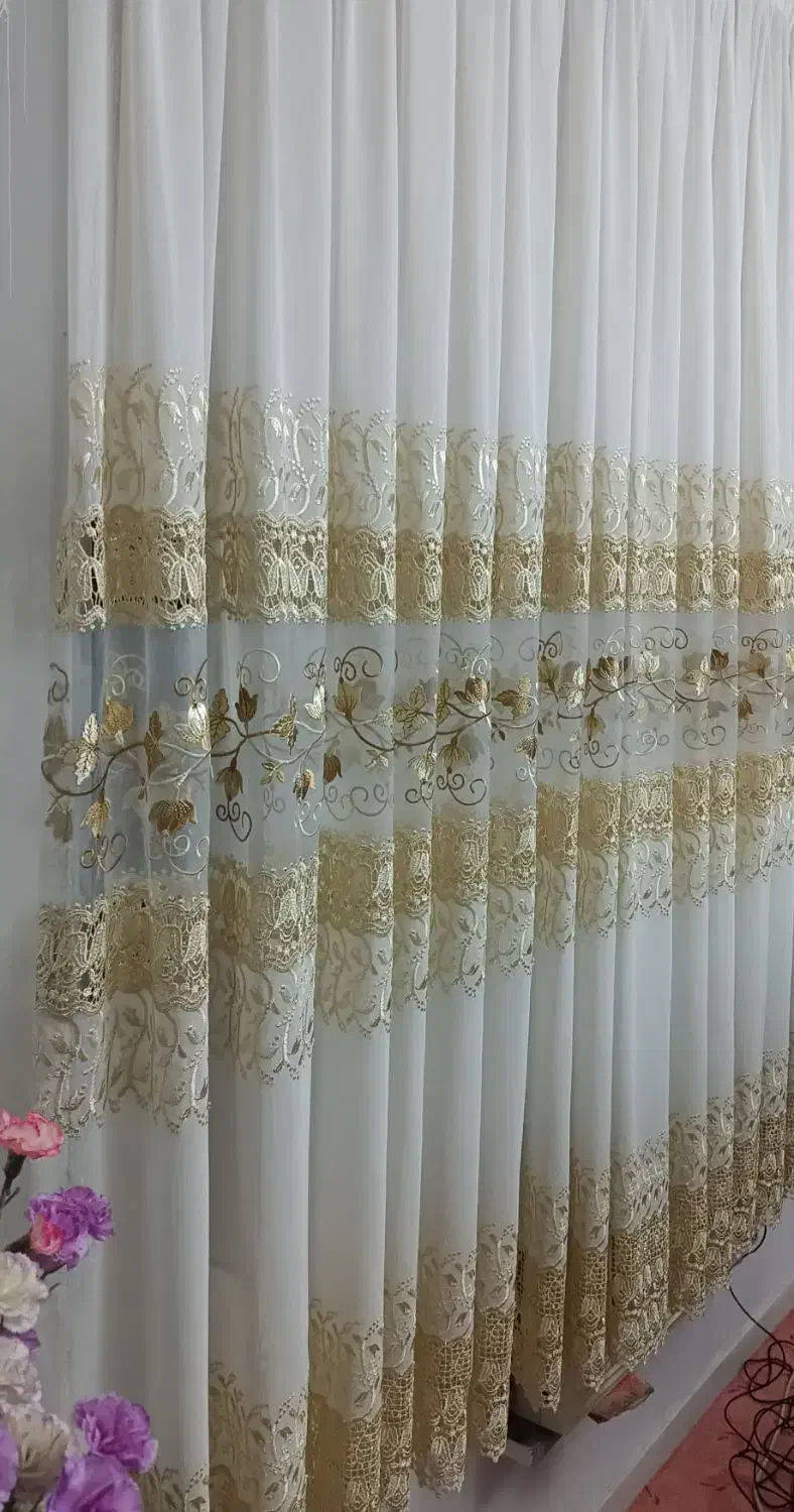 پرده پنجره|پرده، رانر، رومیزی|بندر انزلی, سوسر|دیوار