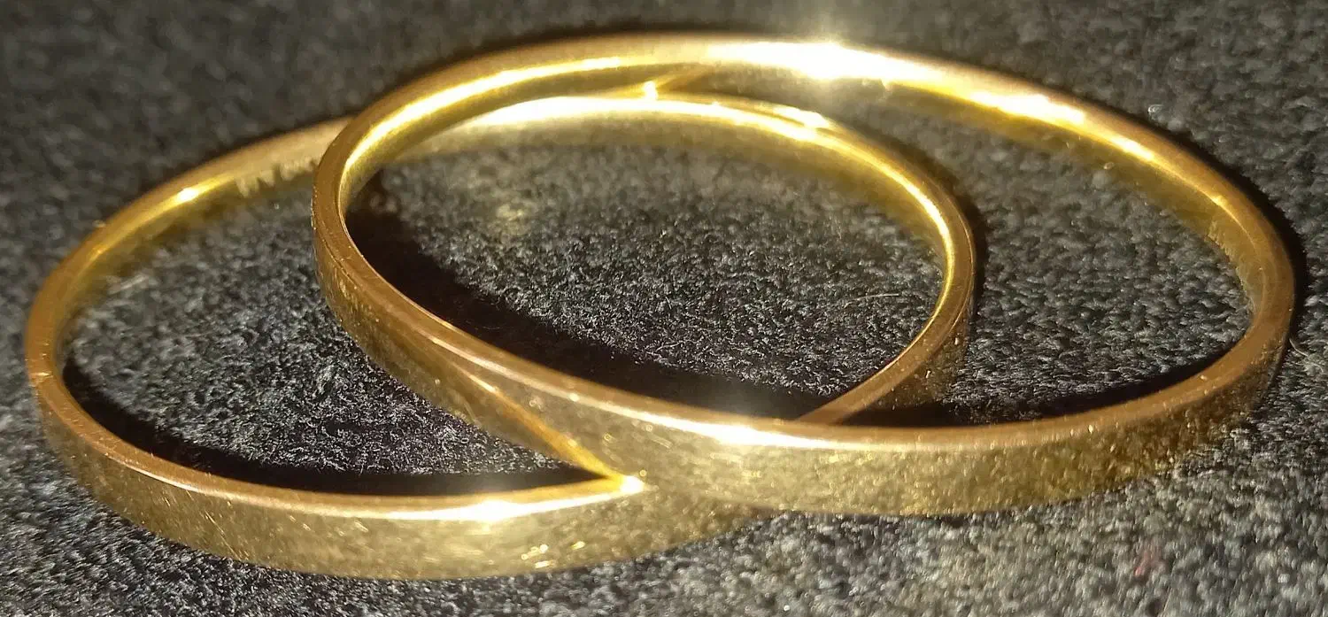 النگو اینه ای سایز ۲|جواهرات|مبارکه, |دیوار