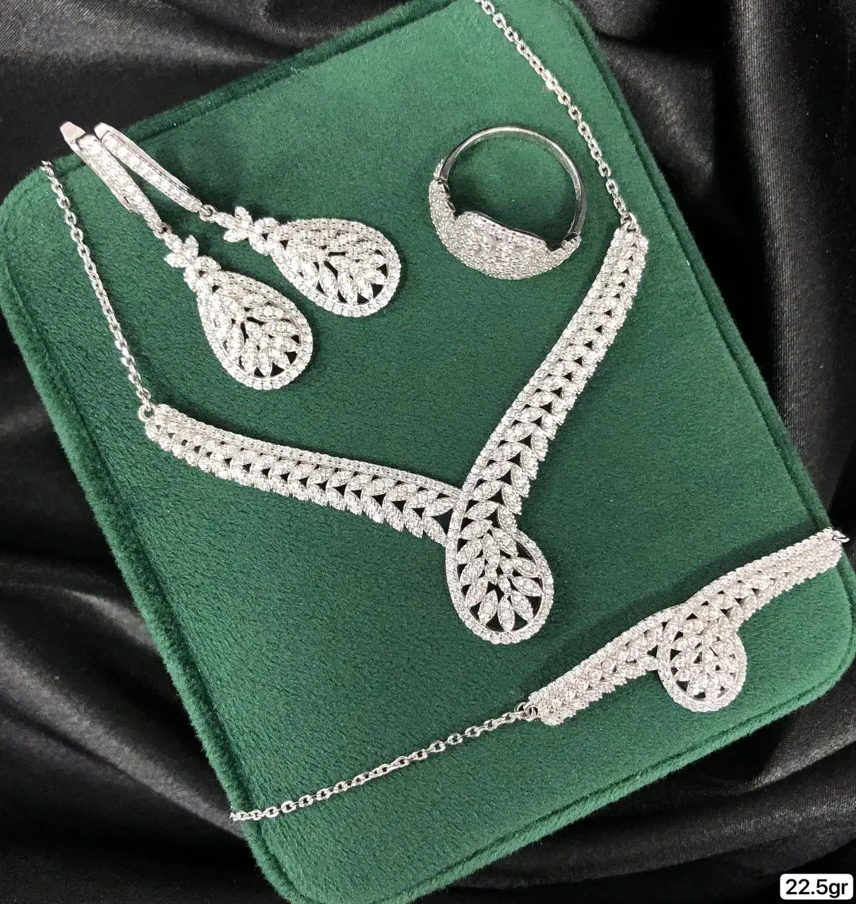 سرویس نقره عیار۹۲۵ امرال آبکاری نانوطلا۷۴۰۵اقساطی|بدلیجات|تبریز, |دیوار