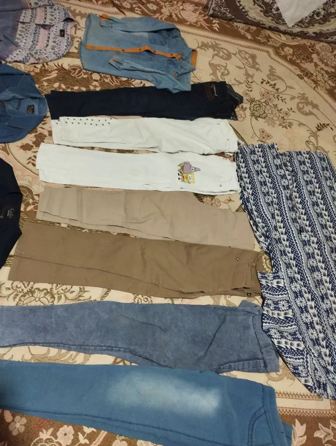 مانتو و شلوار و پالتو دخترانه|لباس|گناباد, |دیوار