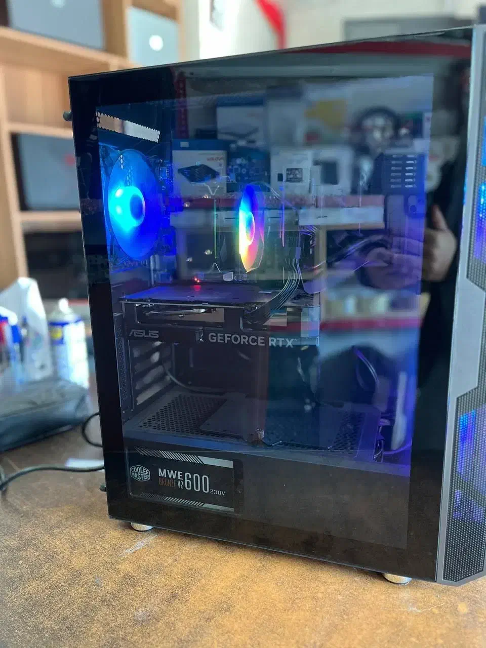 کیس گیمینگ ۶ماه کارکرد کارتن گارانتی کامل|رایانه رومیزی|آمل, |دیوار