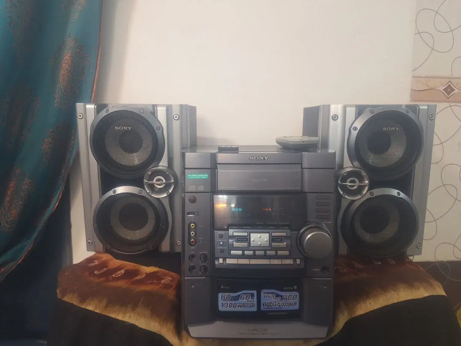 یک سیستمSONY(سونی) ساخت ژاپن6کاره درحدنو|سیستم صوتی خانگی|کرمان, |دیوار