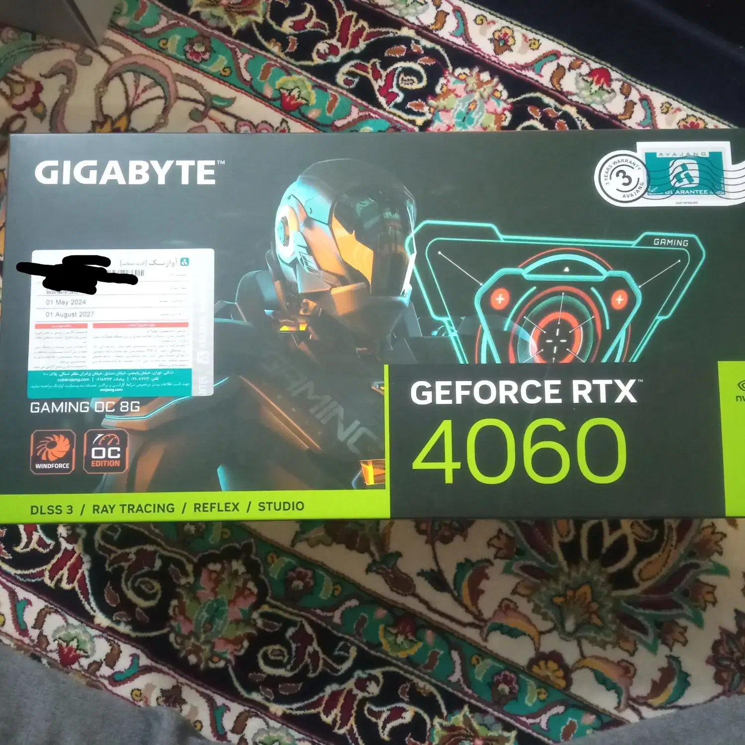 کارت گرافیک rtx4060 oc gigabyte|قطعات و لوازم جانبی رایانه|تهران, علی‌آباد|دیوار