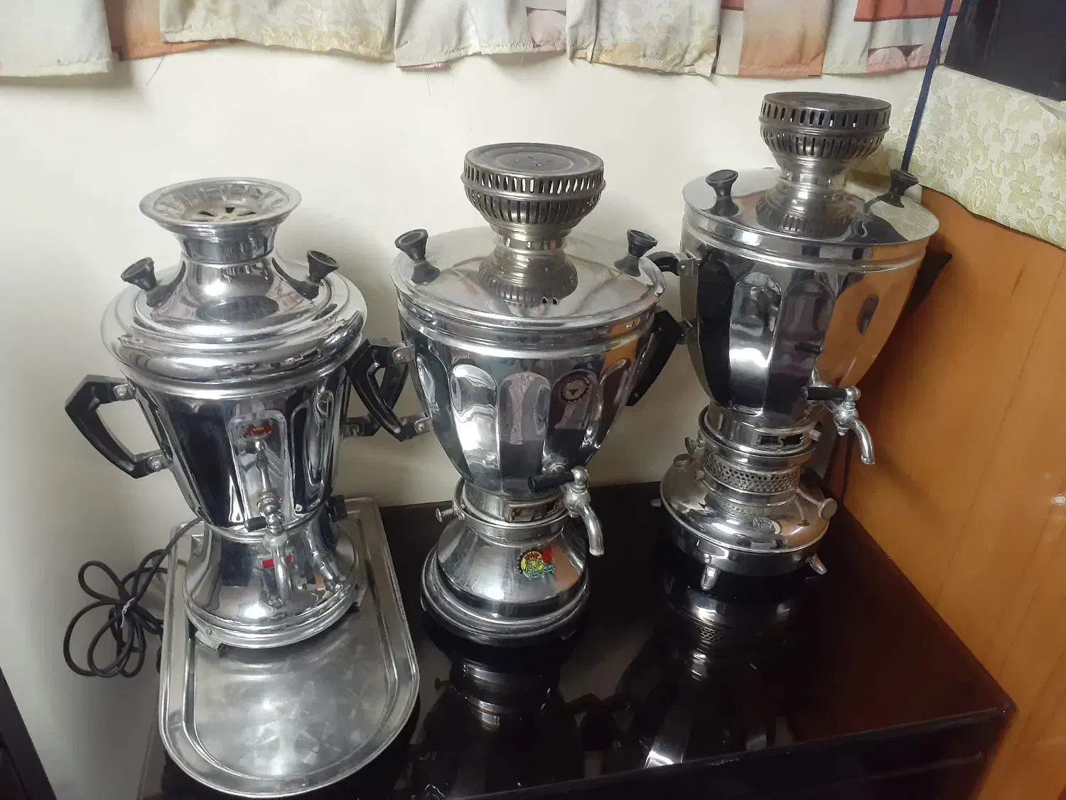 سه عدد سماور|سماور، چایساز، قهوهساز|اصفهان, شیخ اشراق|دیوار