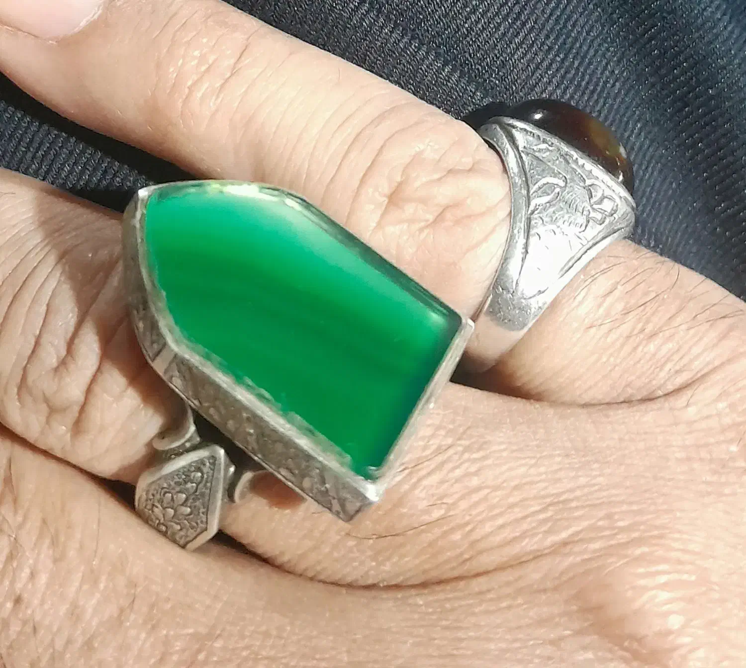 تعداد ۷انگشتر رکاب نقره و یک رکاب برنج. ستساز|زیورآلات و اکسسوری|محمدشهر, شهرک نگین|دیوار