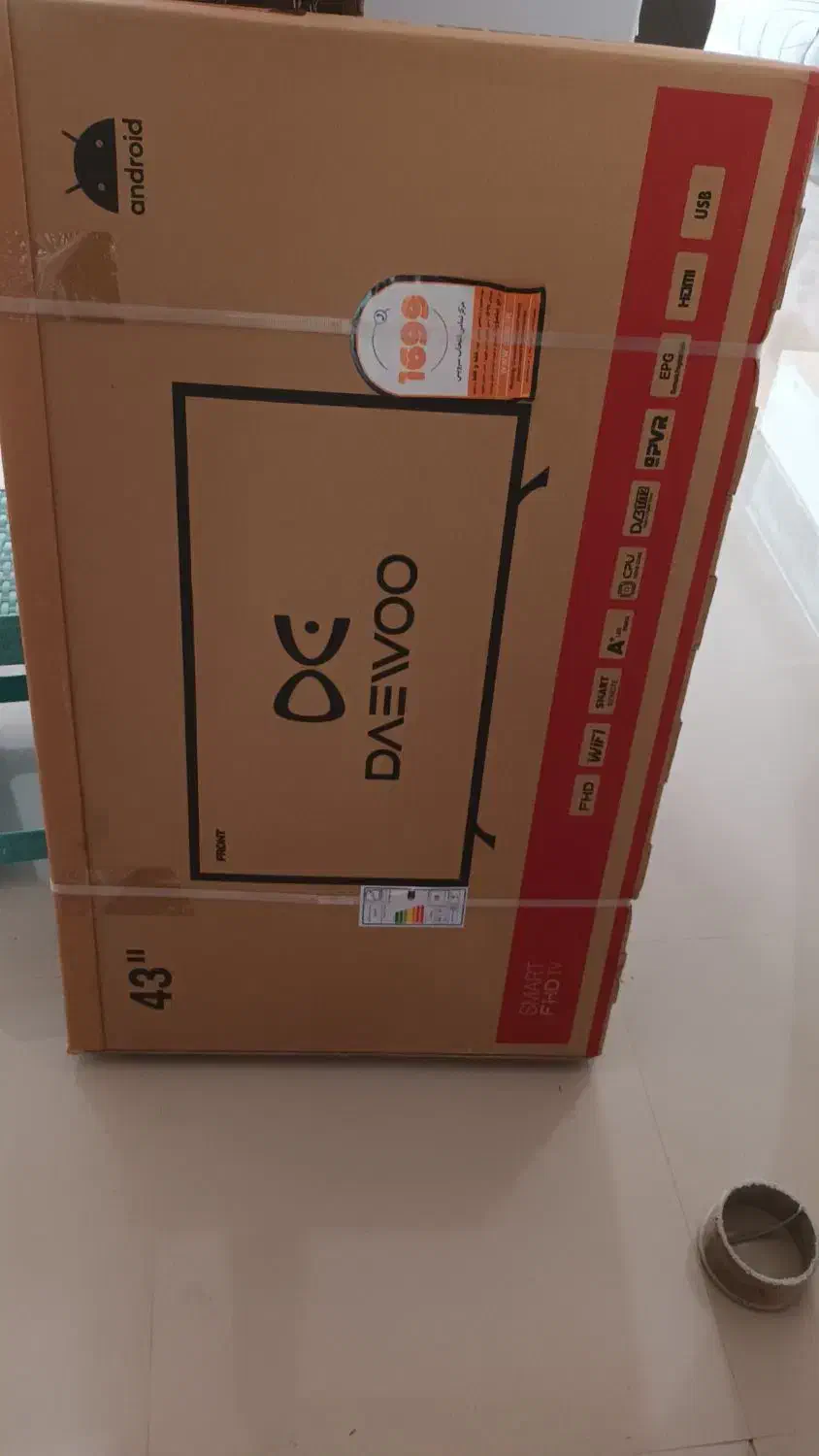 ال ای دی ۴۳ اندروید|تلویزیون و پروژکتور|رفسنجان, |دیوار