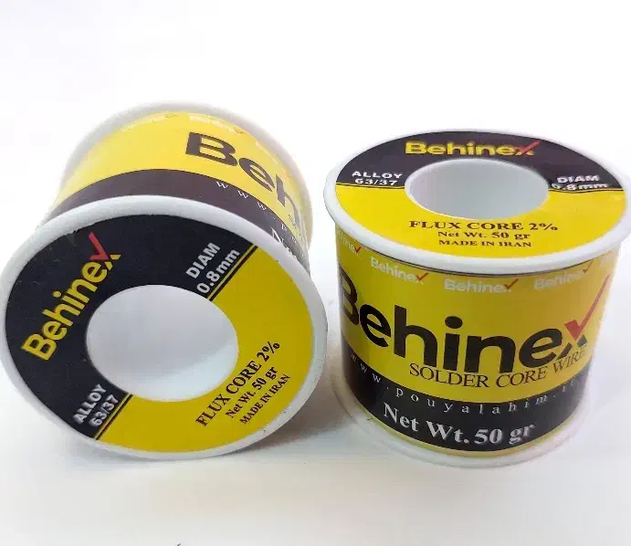 ۴ حلقه سیم لحیم بهینکس ۲۵۰ گرم زیر قیمت بازار|ابزارآلات|سهند, |دیوار