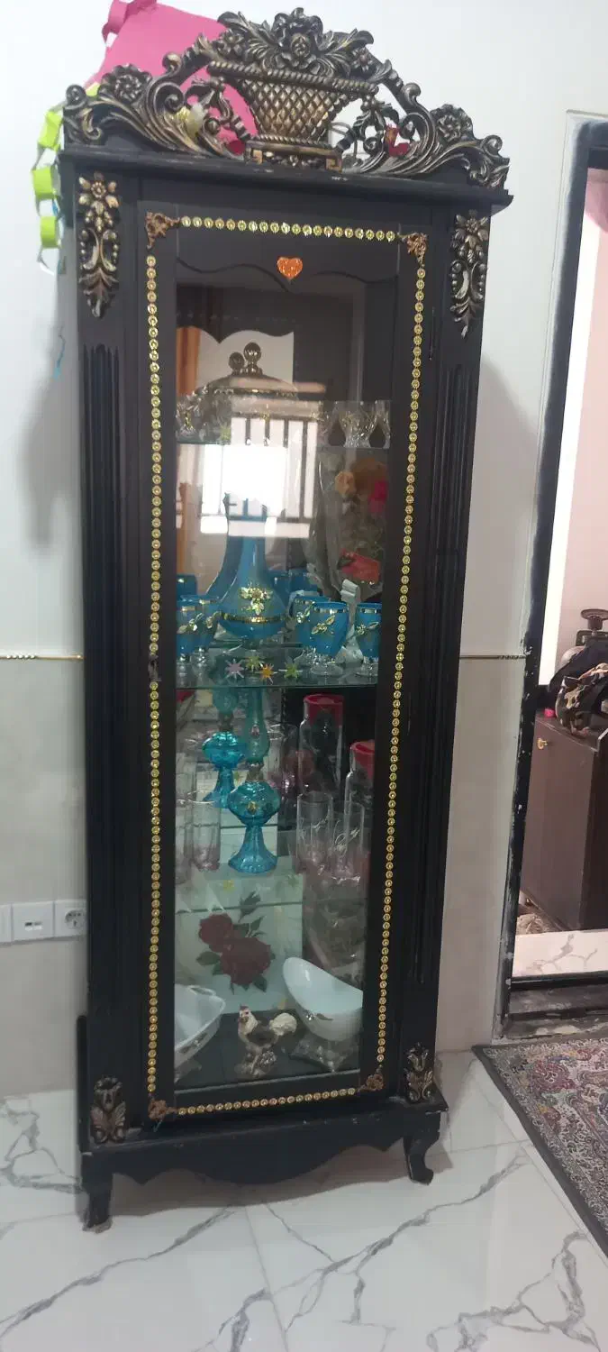 بوفه|بوفه، ویترین، کنسول|آشخانه, |دیوار