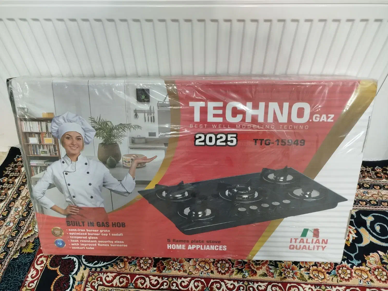 اجاق گاز صفحه ای تکنو گاز،|اجاق گاز و لوازم برقی پخت‌وپز|قیدار, |دیوار