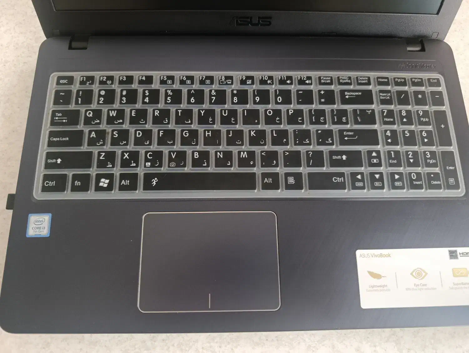 لپتاب ایسوس core i3 نسل ۷|رایانه همراه|تبریز, |دیوار