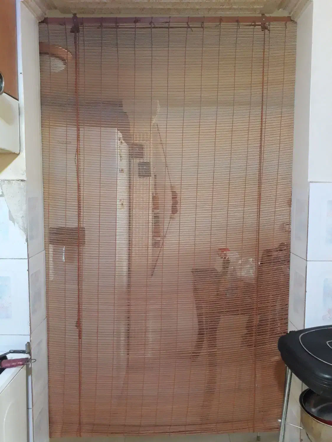 پرده چوبی حسیری|پرده، رانر، رومیزی|فردیس, فردیس|دیوار