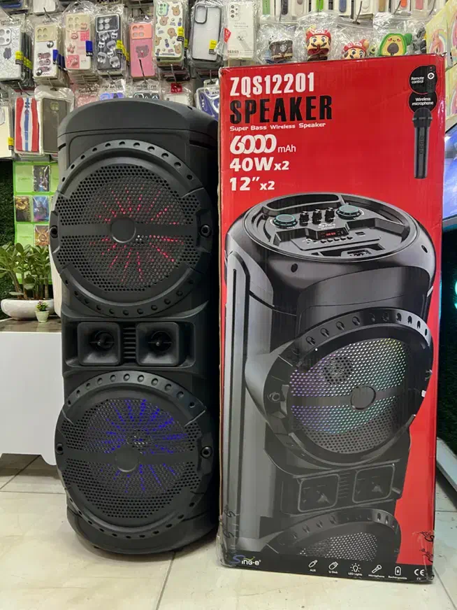 اسپیکر ZQS12201(فروشگاه پلاس|سیستم صوتی خانگی|کرمانشاه, |دیوار