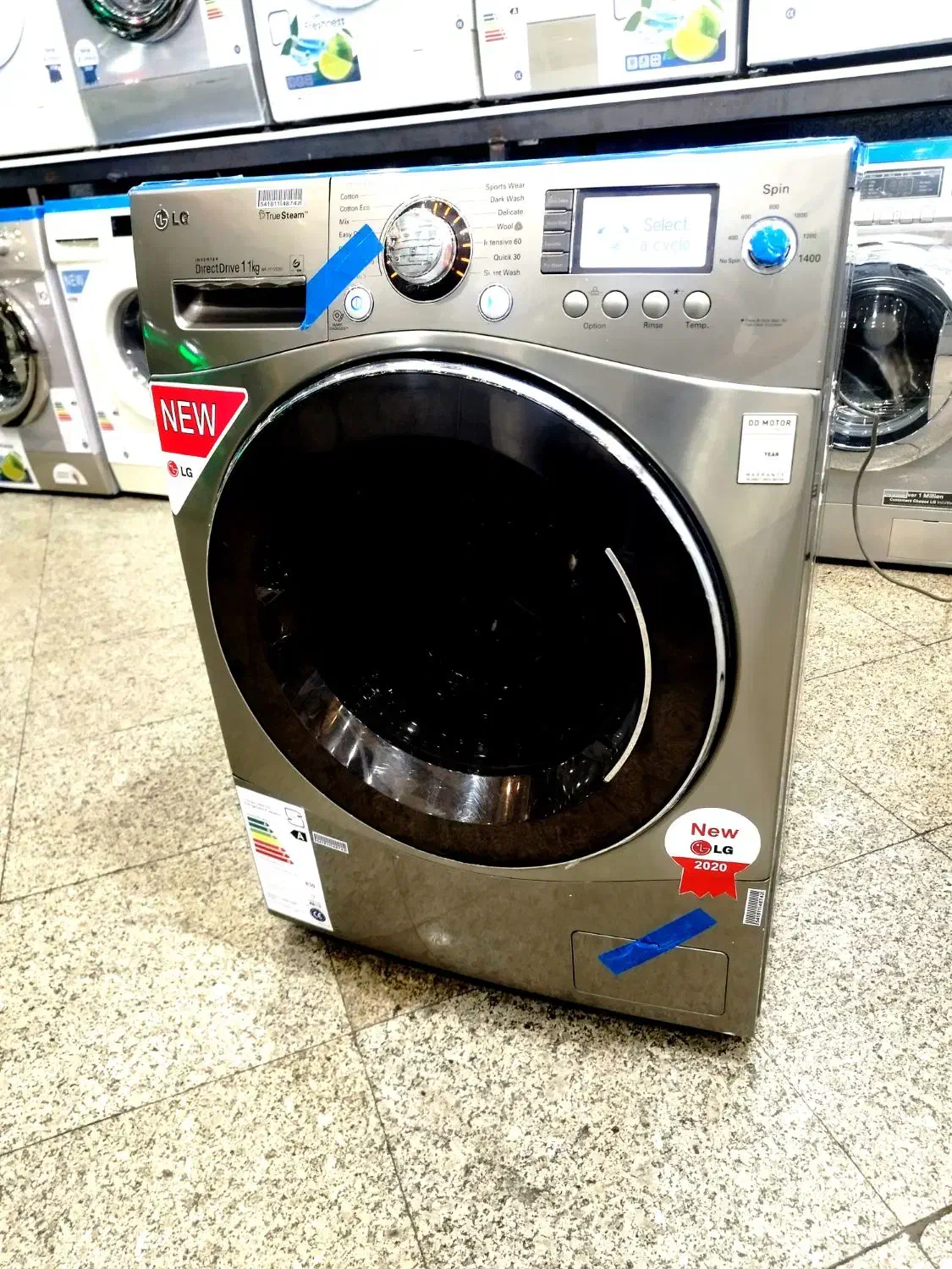 لباسشویی ال جی11 کیلویی استوک کره‌ای|ماشین لباسشویی و خشک‌کن لباس|تهران, افسریه جنوبی|دیوار