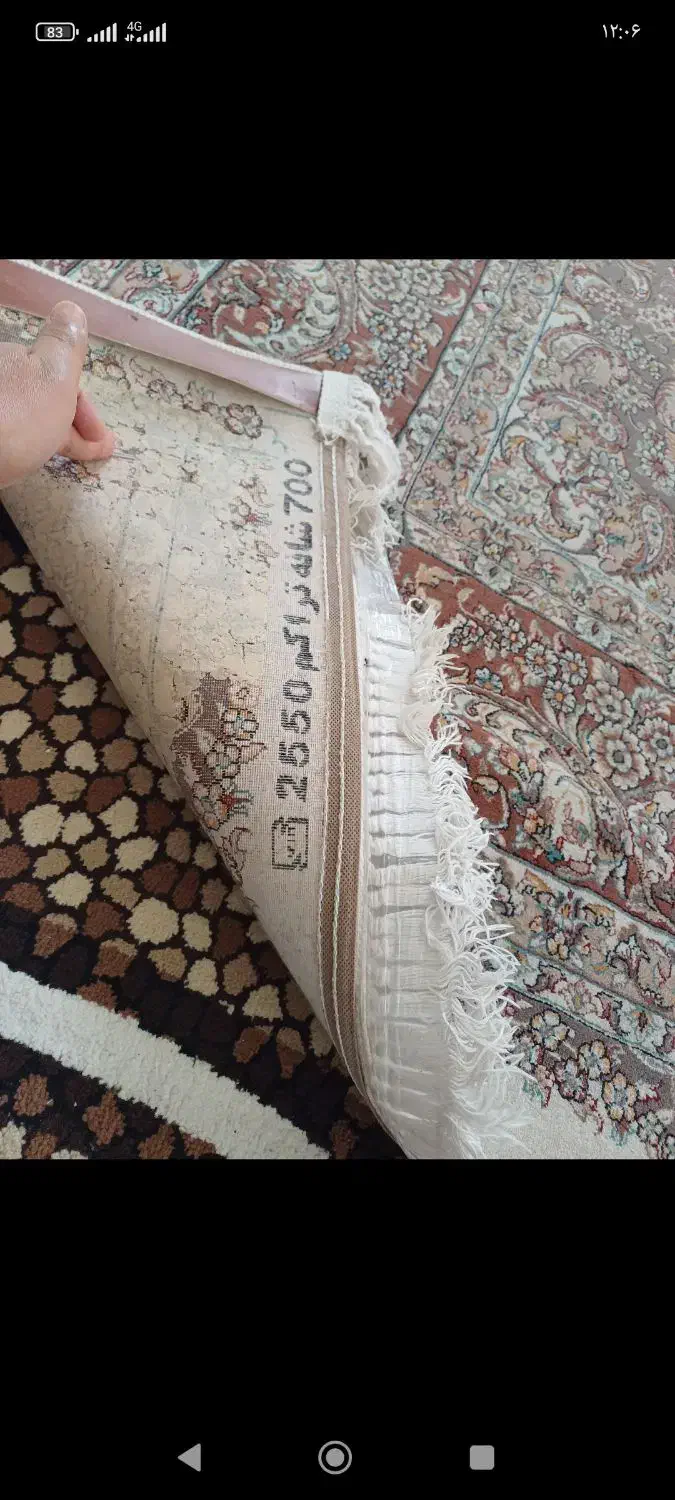 دو عدد فرش  دوازده متری|فرش|ری, شهرک نظامی|دیوار