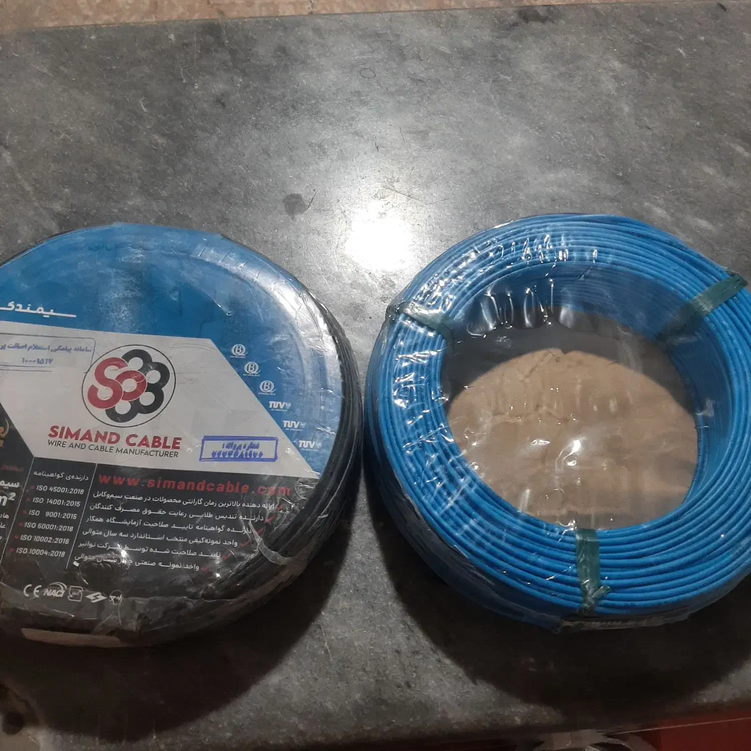 سیم ۱.۵ افشان مارک سیمند|مصالح و تجهیزات ساختمان|هشتگرد, شهرک راه آهن|دیوار