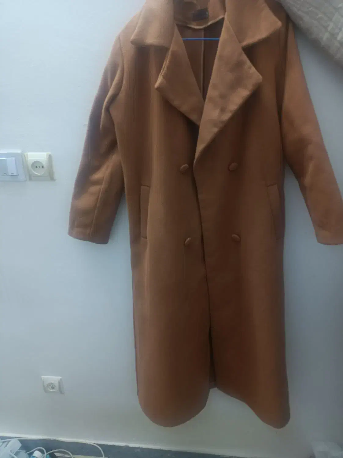 پالتو زنانه رنگ کاراملی|لباس|قوچان, |دیوار