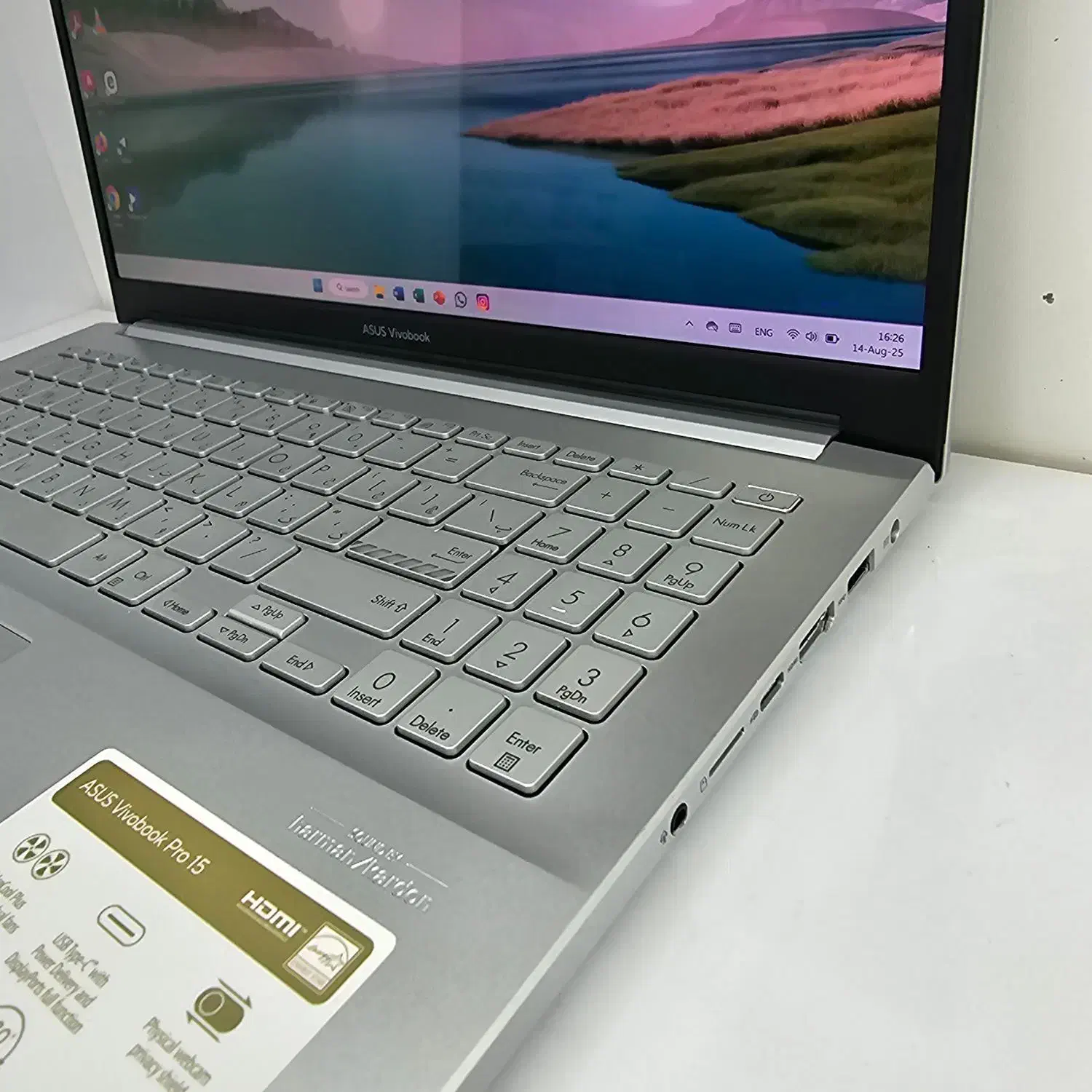 ASUS VIVOBOOK PRO طراحی، رندر، گیم  OLED 3K|رایانه همراه|کرج, اصفهانی‌ها|دیوار