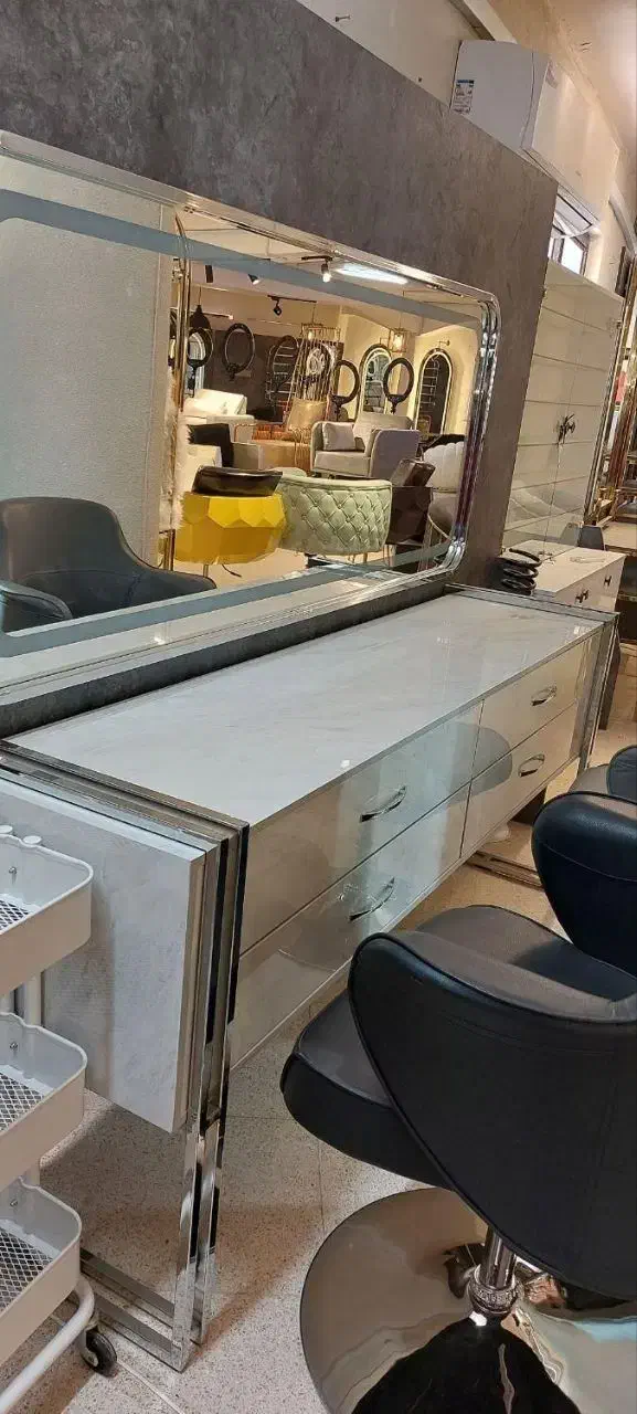 آینه لمسی بهمراه کنسول|بوفه، ویترین، کنسول|مشهد, الهیه|دیوار