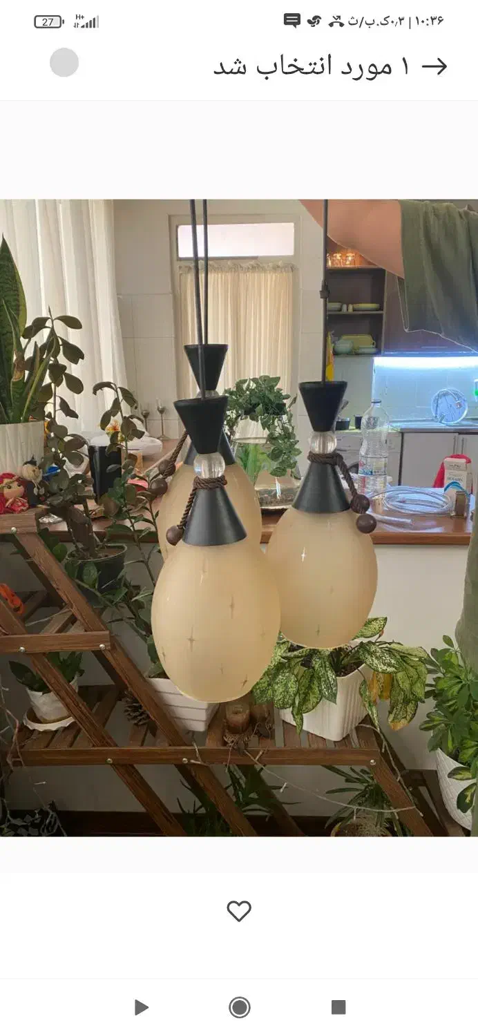 سه تا لوستر|لوستر و چراغ آویز|کرج, دهقان ویلا|دیوار