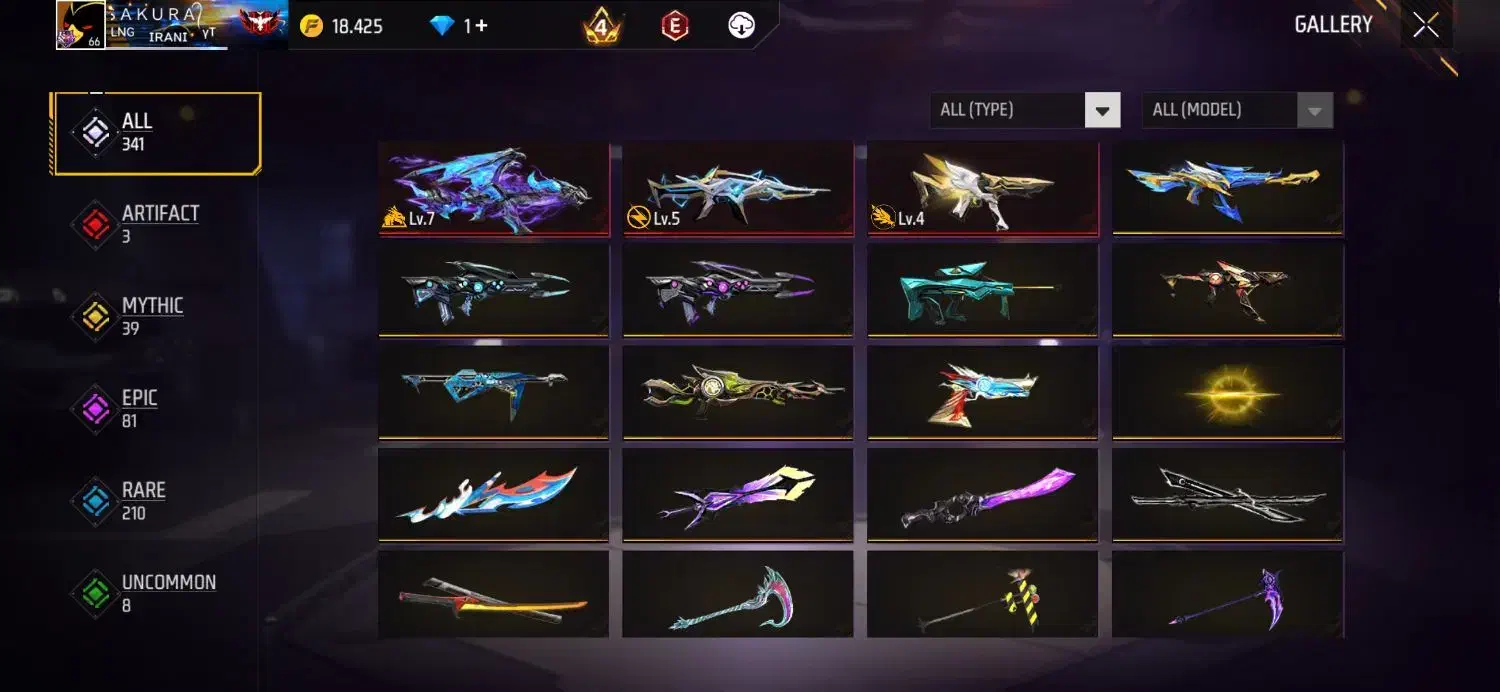 اکانت فری فایر|کنسول، بازی ویدئویی و آنلاین|بردسیر, |دیوار