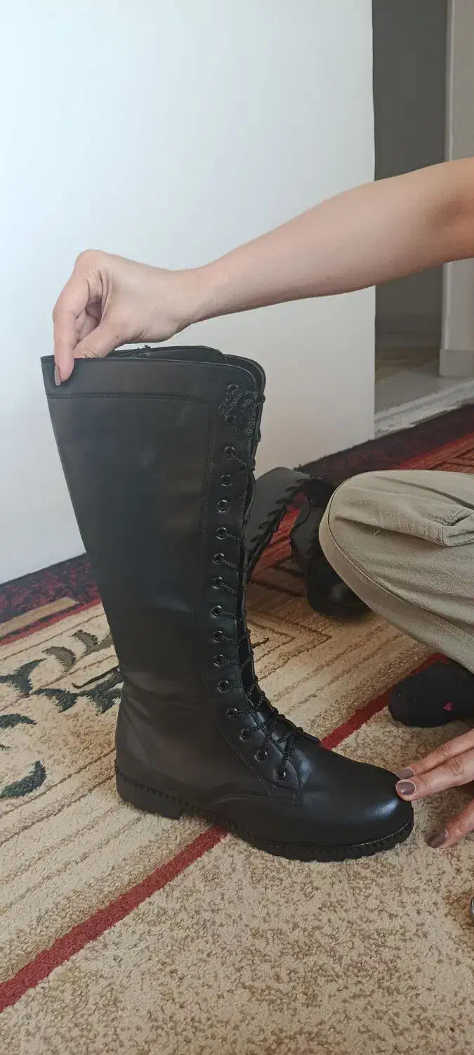 پوتین نو زنانه ساق بلند|کیف، کفش، کمربند|گرگان, |دیوار