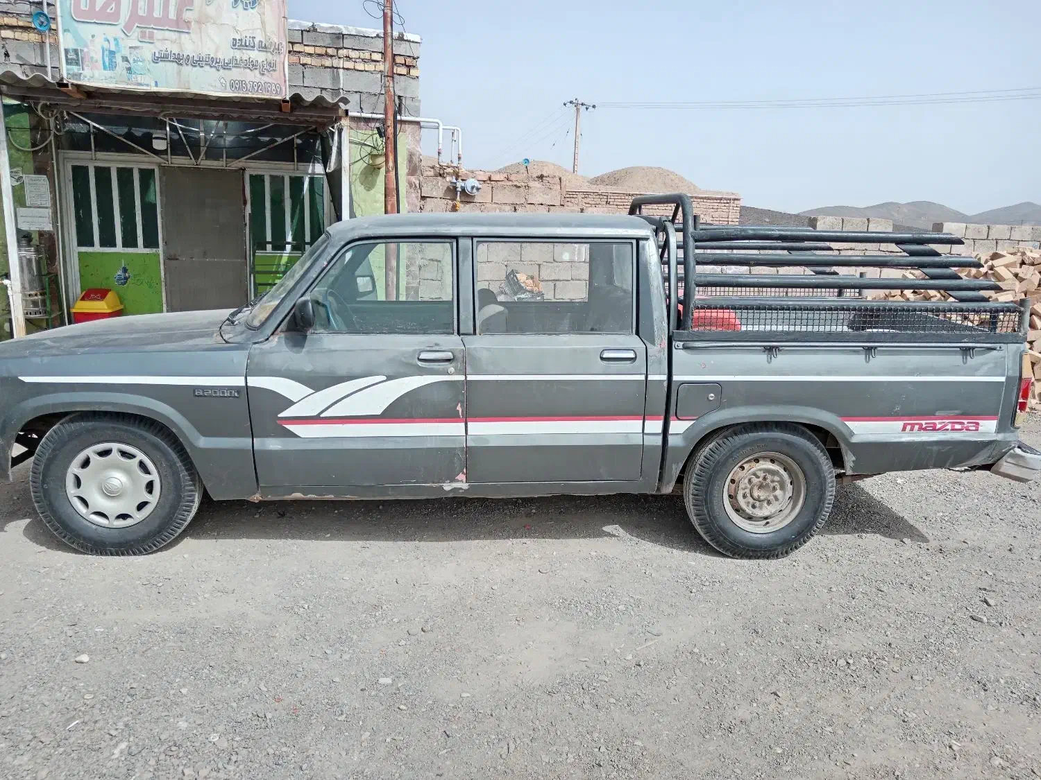 مزدا 2000 دو کابین|خودرو سواری و وانت|گناباد, |دیوار