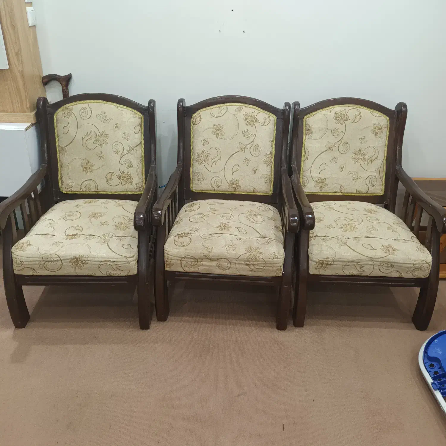 فروش مبل چوبی ۷ نفره|مبلمان خانگی و میز عسلی|ساری, |دیوار