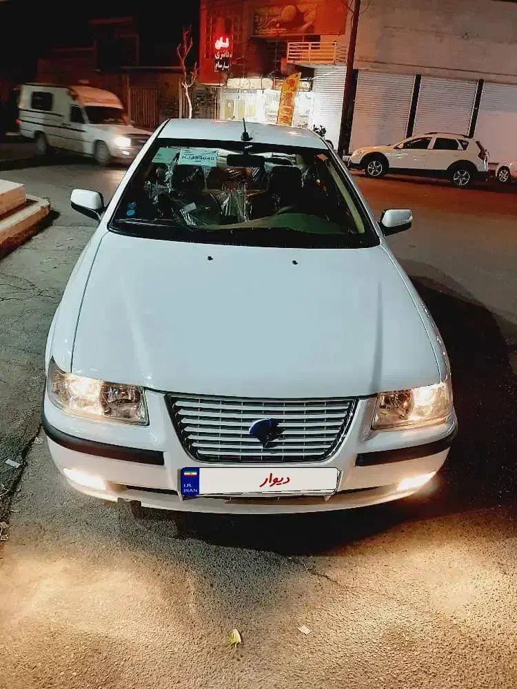 سمند LX ef7 سفید سیمی در حد صفر خشک ۱۶ سوپاپ|خودرو سواری و وانت|اهواز, کمپلو جنوبی|دیوار
