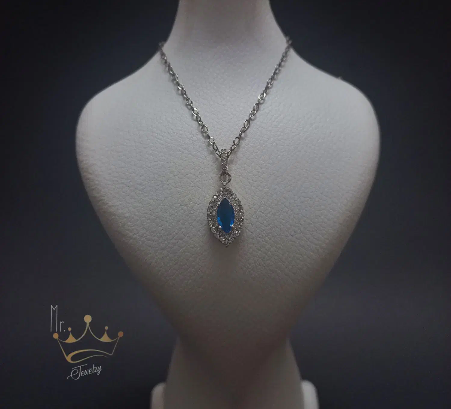 گردنبند نقره شکوفه مارکیز|جواهرات|قم, انسجام|دیوار