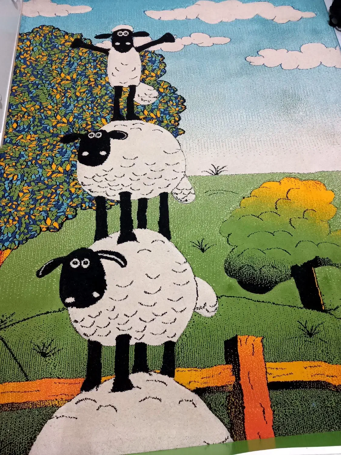 فرش اتاق کودک ۶متری|فرش|آبسرد, |دیوار