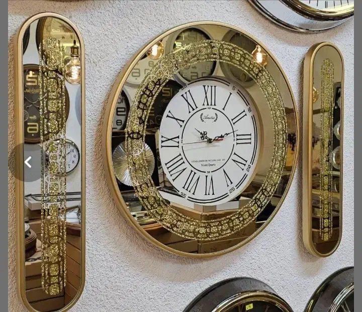 ساعت گرد سه تیکه|ساعت دیواری و تزئینی|پرند, فاز ۵|دیوار