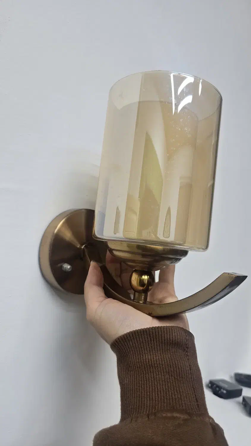 ۲ عدد لوستر ۵ شاخه، ۴ عدد دیوارکوب|لوستر و چراغ آویز|کلاچای, |دیوار