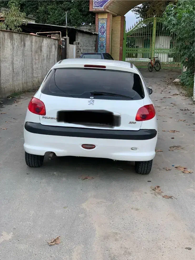 ۲۰۶ مدل ۸۹ دور رنگ جابه جایی و معاوظه|خودرو سواری و وانت|آمل, |دیوار