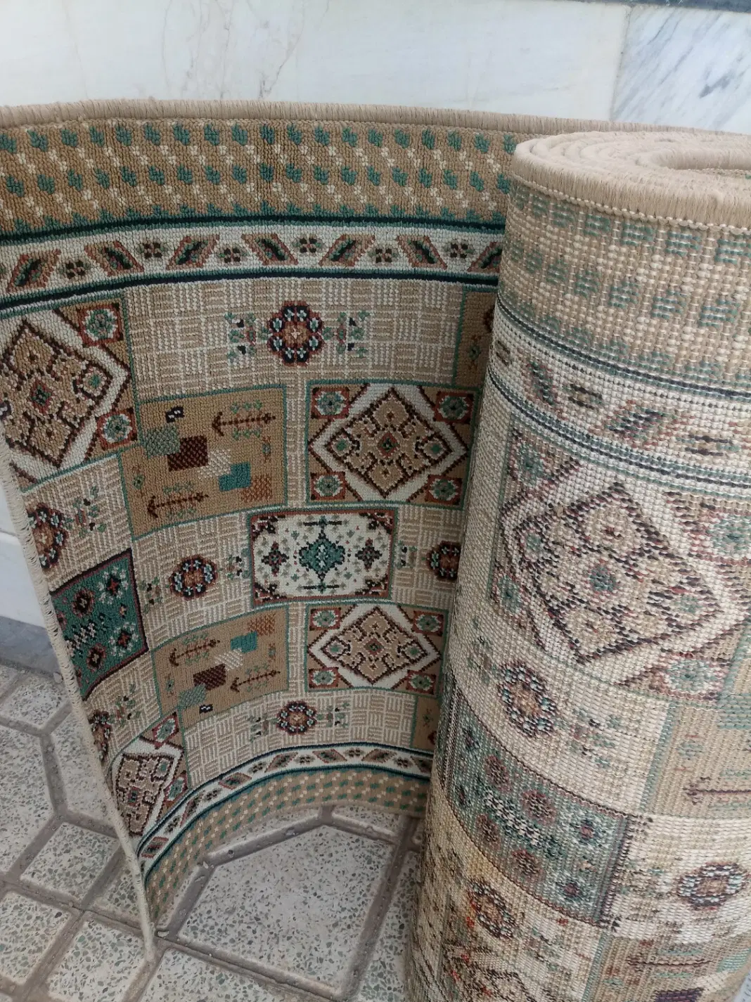 کناره|فرش|زنجان, |دیوار