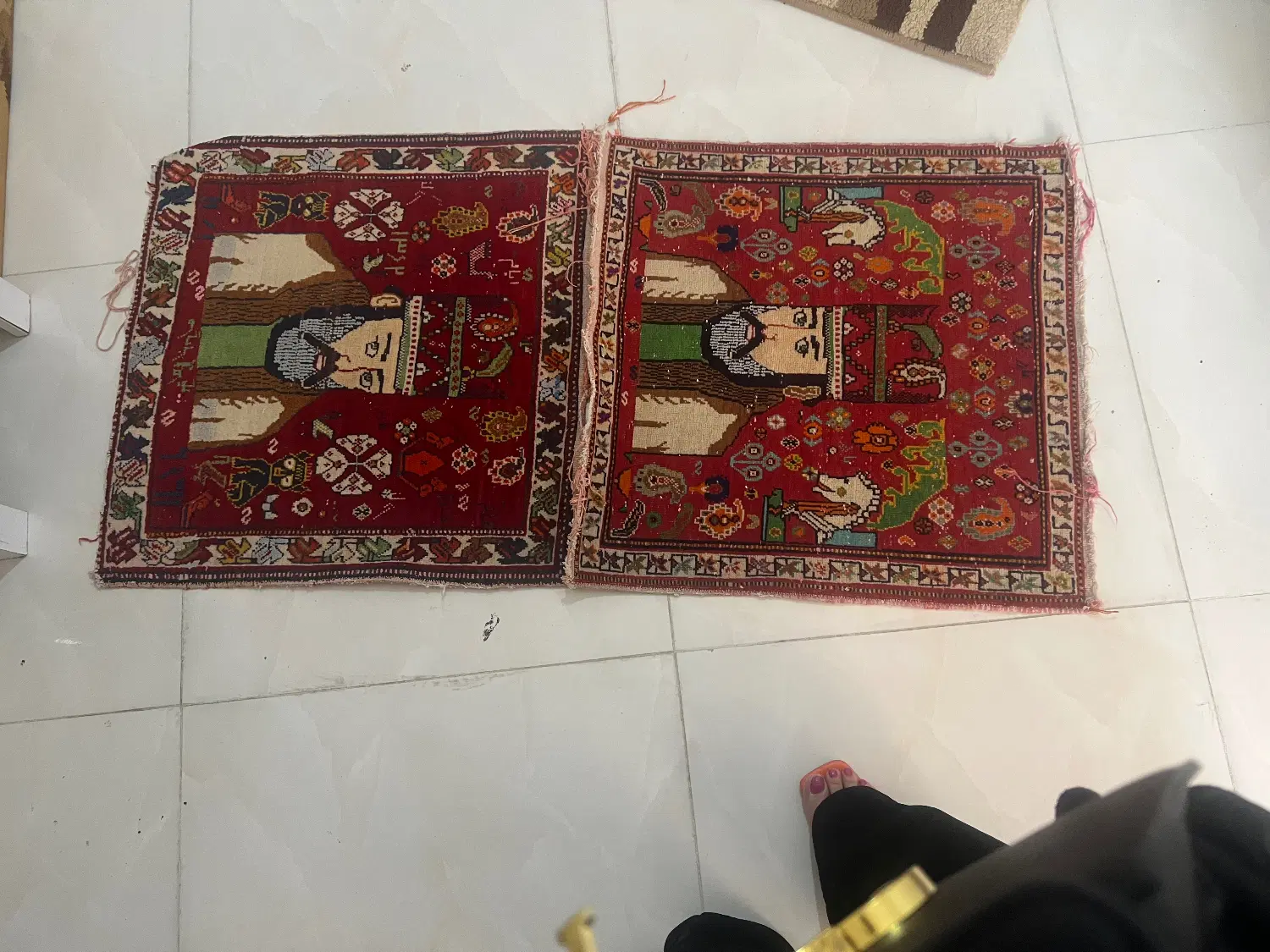 قالیچه|فرش|شیراز, دینکان|دیوار