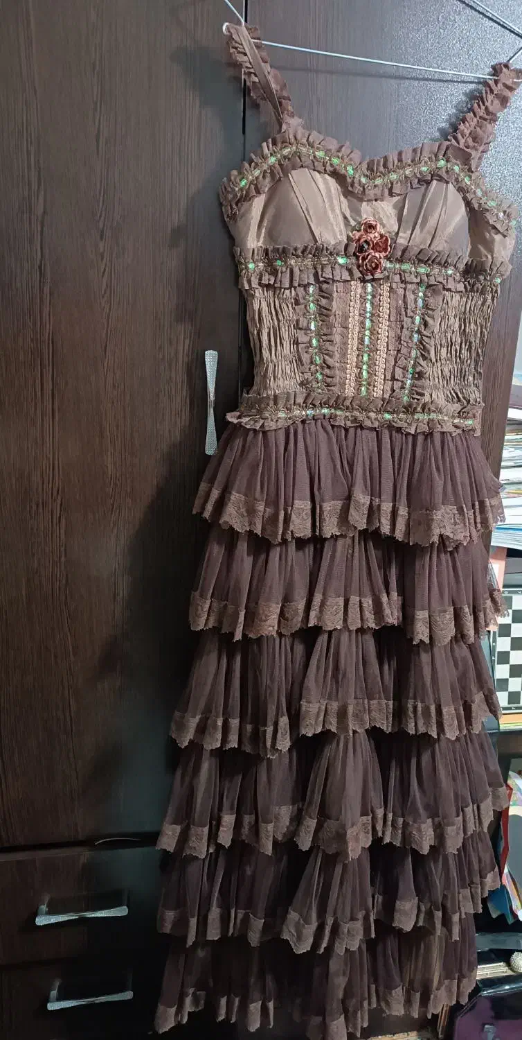 پیراهن پرنسسی مجلسی|لباس|همدان, |دیوار